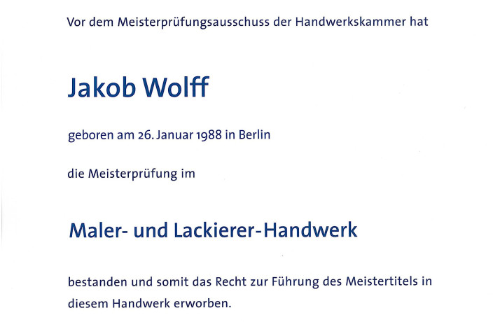 Beispielarbeit von Pictor Meisterhandwerk & Denkmalpflege e. K. - veröffentlicht auf Maler.org
