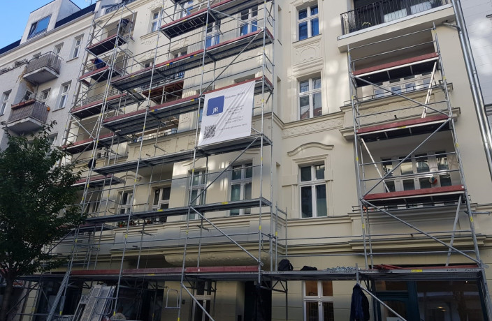 Beispielarbeit von JR Gerüstbau GmbH - veröffentlicht auf Geruestbau.org