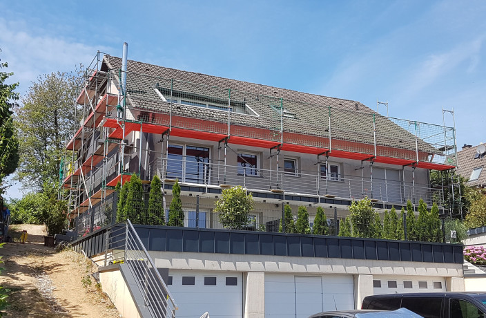 Beispielarbeit von Gerüstbau Siuska - veröffentlicht auf Geruestbau.org