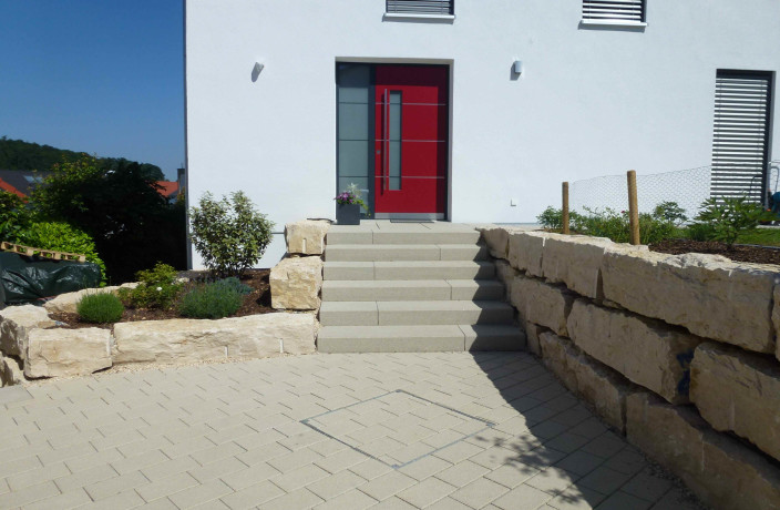 Beispielarbeit von Arne Merkt Gartengestaltung - veröffentlicht auf Gartenbau.org