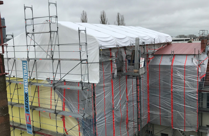 Beispielarbeit von Katzor Gerüstbau GmbH - veröffentlicht auf Geruestbau.org