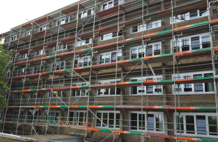 Beispielarbeit von Paul Gerüstbau & Bauservice GmbH - veröffentlicht auf Geruestbau.org