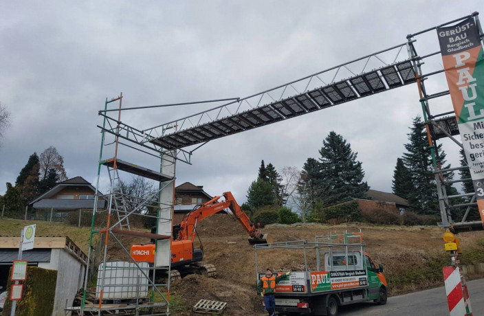 Beispielarbeit von Paul Gerüstbau & Bauservice GmbH - veröffentlicht auf Geruestbau.org