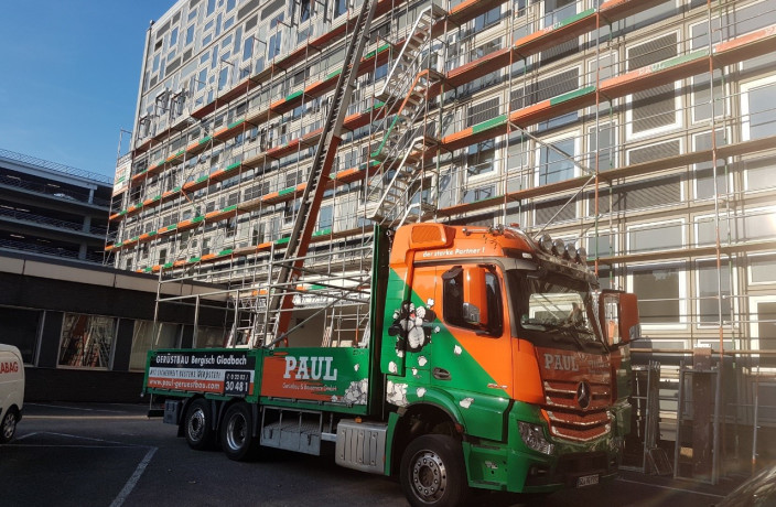 Beispielarbeit von Paul Gerüstbau & Bauservice GmbH - veröffentlicht auf Geruestbau.org