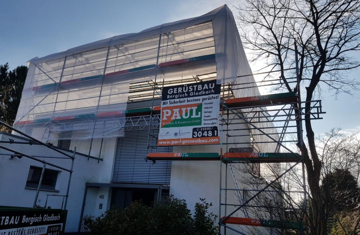 Beispielarbeit von Paul Gerüstbau & Bauservice GmbH - veröffentlicht auf Geruestbau.org