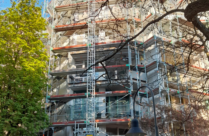 Beispielarbeit von Franz-Xaver Mangstl Gerüstbau - veröffentlicht auf Geruestbau.org