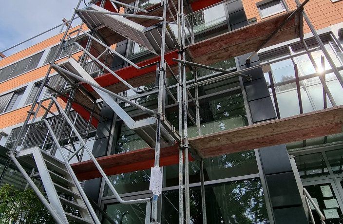 Beispielarbeit von Neff Gerüstbau GmbH - veröffentlicht auf Geruestbau.org