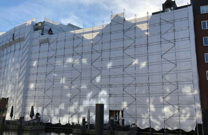 Beispielarbeit von Lind & Holst Gerüstbau GmbH - veröffentlicht auf Geruestbau.org