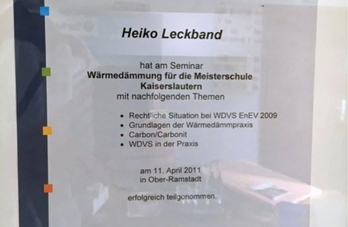 Beispielarbeit von Malermeisterbetrieb Leckband - veröffentlicht auf Maler.org