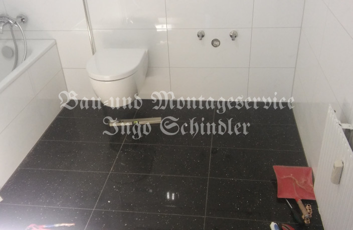 Beispielarbeit von Bau- und Montageservice Ingo Schindler - veröffentlicht auf Fliesenleger.net