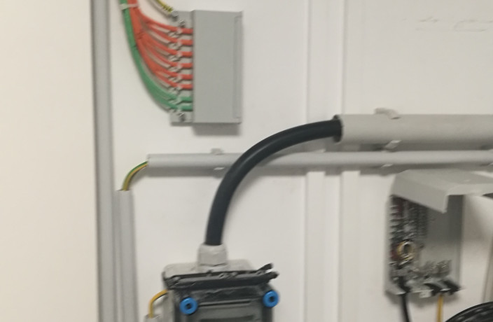 Beispielarbeit von Kabelverlegen im Hochbau - veröffentlicht auf Elektriker.org