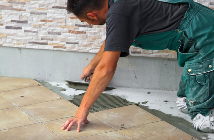 Beispielarbeit von Trockenleger Team24 - veröffentlicht auf Fliesenleger.net