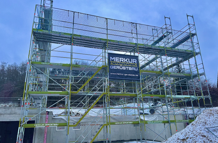 Beispielarbeit von MERKUR Gerüstbau - veröffentlicht auf Geruestbau.org