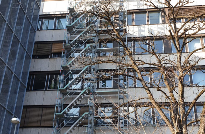 Beispielarbeit von MERKUR Gerüstbau - veröffentlicht auf Geruestbau.org