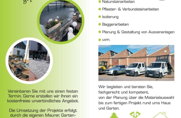 Beispielarbeit von Greco Bau - veröffentlicht auf Gartenbau.org