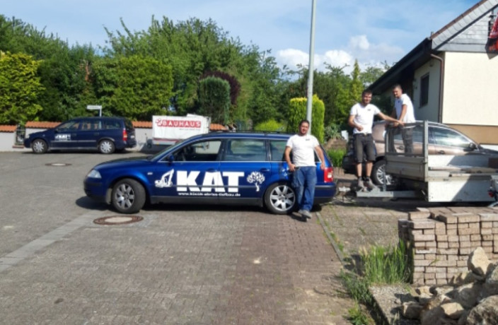 Beispielarbeit von Fa.KAT Kücük Abriss & Tiefbau | Hof & Außenanlagen | Asbestrückbau TRGS 519|4C - veröffentlicht auf Gartenbau.org