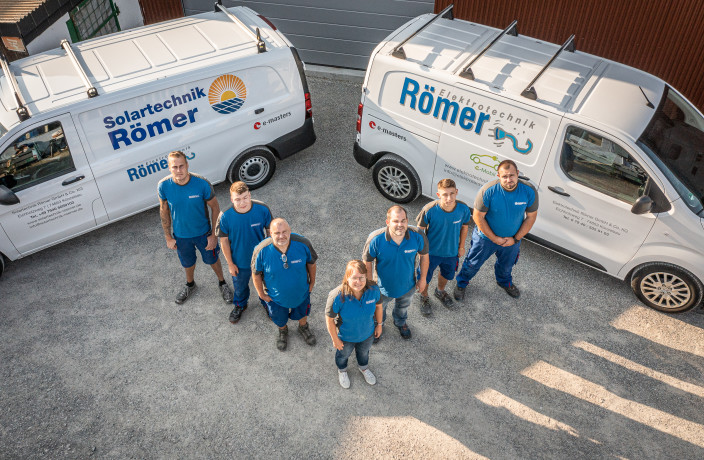 Beispielarbeit von Elektrotechnik Römer GmbH & Co. KG - veröffentlicht auf Elektriker.org