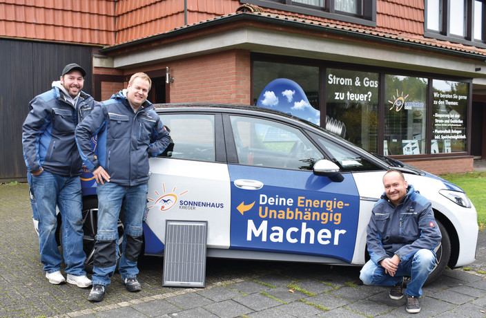 Beispielarbeit von Sonnenhaus Krieger GmbH  - veröffentlicht auf Elektriker.org