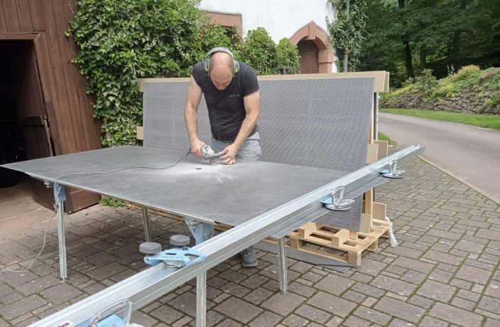 Beispielarbeit von Fliesenbau Viktor Sippel - veröffentlicht auf Fliesenleger.net