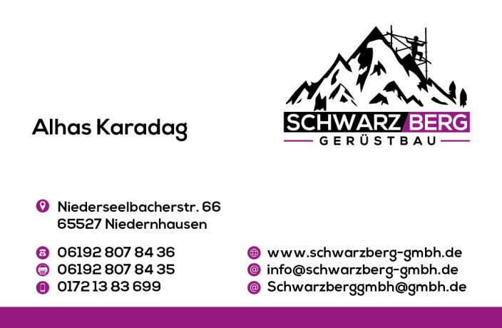 Beispielarbeit von Schwarzberg GmbH & Co. KG - veröffentlicht auf Geruestbau.org