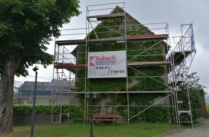 Beispielarbeit von Kubach Dachdecker & Gerüstbau GmbH - veröffentlicht auf Geruestbau.org