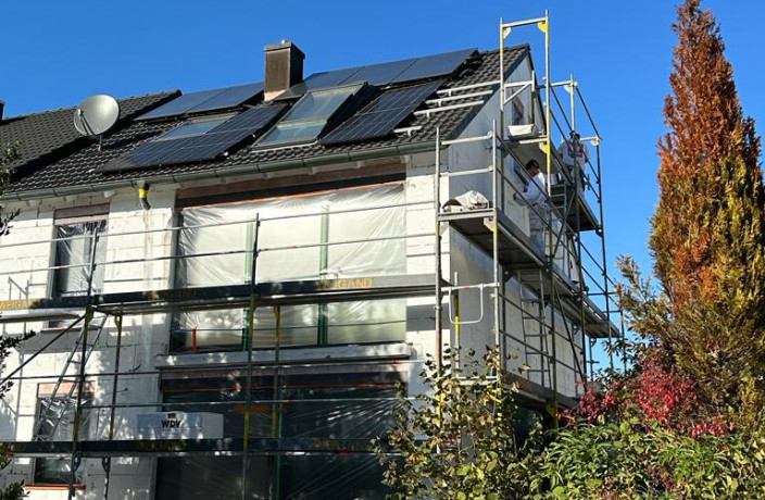 Beispielarbeit von Firma Weigand Malermeister und Gerüstbau - veröffentlicht auf Geruestbau.org