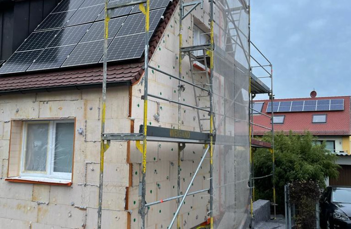 Beispielarbeit von Firma Weigand Malermeister und Gerüstbau - veröffentlicht auf Geruestbau.org