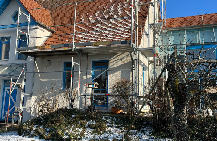 Beispielarbeit von Firma Weigand Malermeister und Gerüstbau - veröffentlicht auf Geruestbau.org