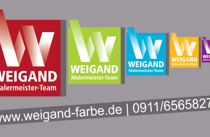 Beispielarbeit von Firma Weigand Malermeister und Gerüstbau - veröffentlicht auf Geruestbau.org