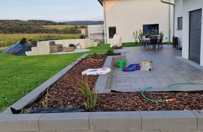 Beispielarbeit von B&B Garten- und Landschaftsbau - veröffentlicht auf Gartenbau.org