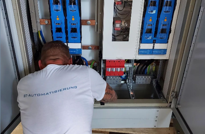 Beispielarbeit von BT-Automatisierung - veröffentlicht auf Elektriker.org