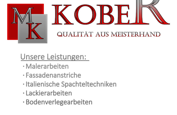 Beispielarbeit von Malermeister Kober - veröffentlicht auf Maler.org