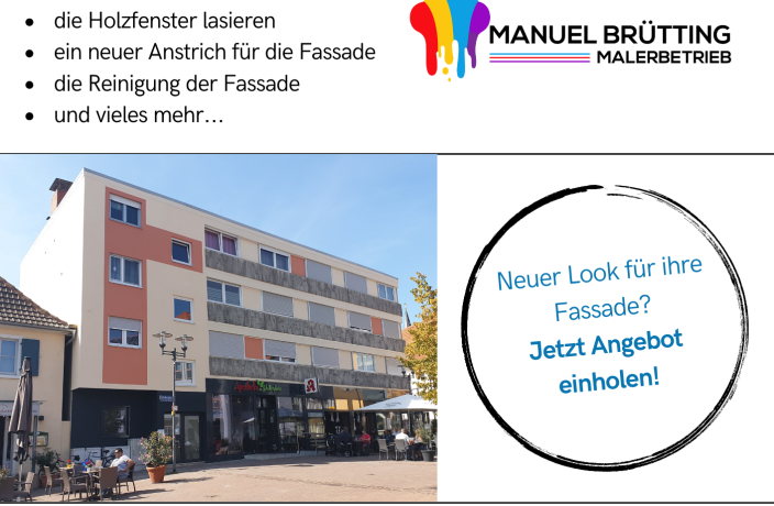 Beispielarbeit von Manuel Brütting Malerbetrieb - veröffentlicht auf Maler.org