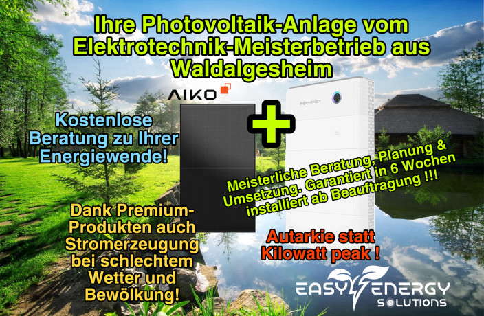 Beispielarbeit von Easy Energy Solutions GmbH & Co. KG - veröffentlicht auf Elektriker.org