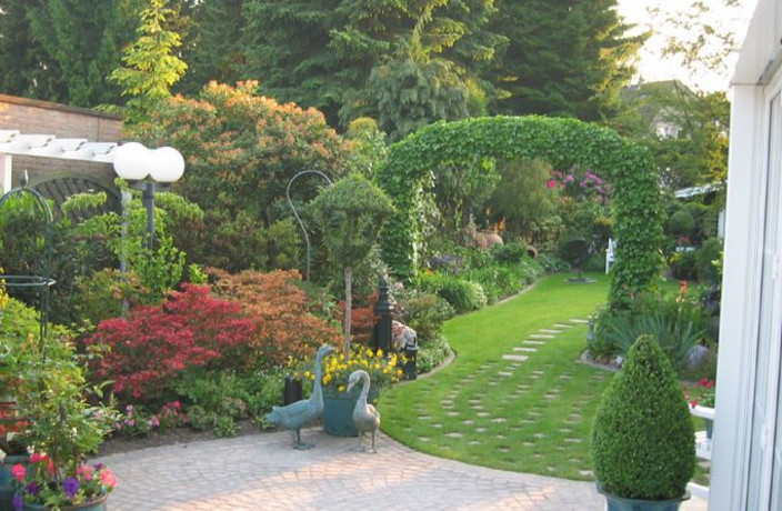 Beispielarbeit von Josef Ohlenhard Gartengestaltung - veröffentlicht auf Gartenbau.org