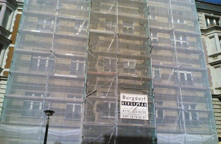 Beispielarbeit von DAVID Burgdorf Gerüsttechnik - veröffentlicht auf Geruestbau.org