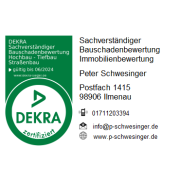 Bausachverständiger Peter Schwesinger in Ilmenau