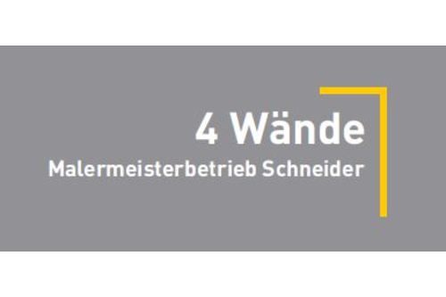 Logo der Firma 4 Wände - Malermeisterbetrieb Schneider aus Kürten auf dem Branchenportal Maler.org