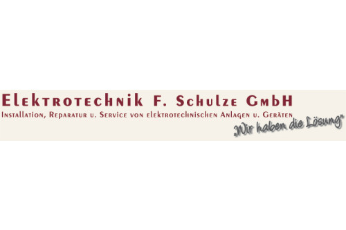 Logo der Firma Elektrotechnik F. Schulze GmbH aus Berlin auf dem Branchenportal Elektriker.org