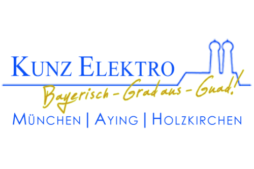Logo der Firma Rainhard Kunz Elektroinstallation Kunz Elektro aus Aying auf dem Branchenportal Elektriker.org