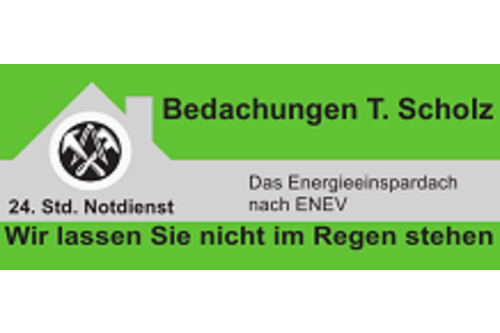 Logo der Firma Bedachungen T. Scholz aus Dortmund auf dem Branchenportal Dachdecker.com