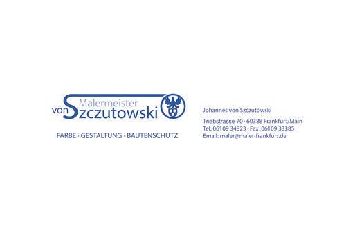 Logo der Firma Malermeister von Szczutowski aus Frankfurt am Main auf dem Branchenportal Maler.org