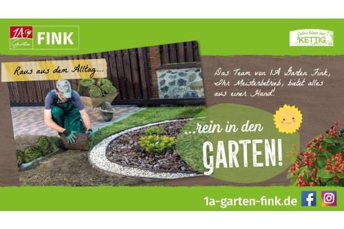 Logo der Firma 1A Garten Fink aus Kettig auf dem Branchenportal Gartenbau.org