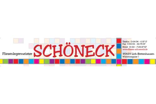 Logo der Firma Fliesenlegermeister Michael Schöneck aus Lich auf dem Branchenportal Fliesenleger.net