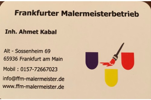 Logo der Firma Frankfurter Malermeisterbetrieb aus Frankfurt auf dem Branchenportal Maler.org