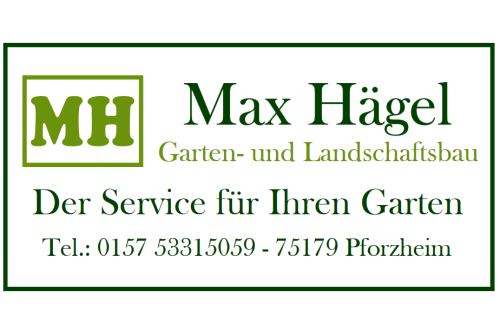 Logo der Firma Max Hägel Garten- und Landschaftsbau aus Pforzheim auf dem Branchenportal Gartenbau.org