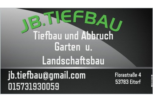 Logo der Firma JB.TIEFBAU aus Eitorf auf dem Branchenportal Gartenbau.org
