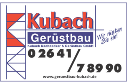 Logo der Firma Kubach Dachdecker & Gerüstbau GmbH aus Bad Neuenahr-Ahrweiler auf dem Branchenportal Geruestbau.org
