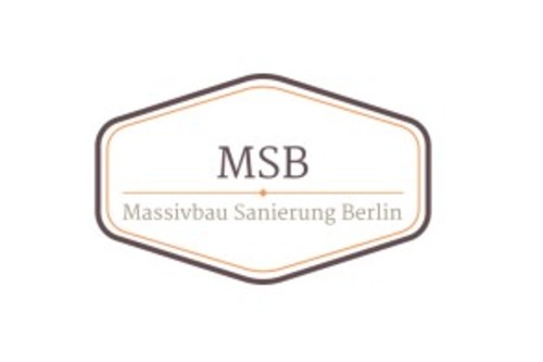 Logo der Firma MSB – Massivbau Sanierung Berlin aus Berlin auf dem Branchenportal Maler.org