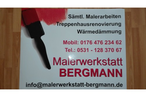 Logo der Firma Malerwerkstatt Bergmann aus Minden auf dem Branchenportal Maler.org